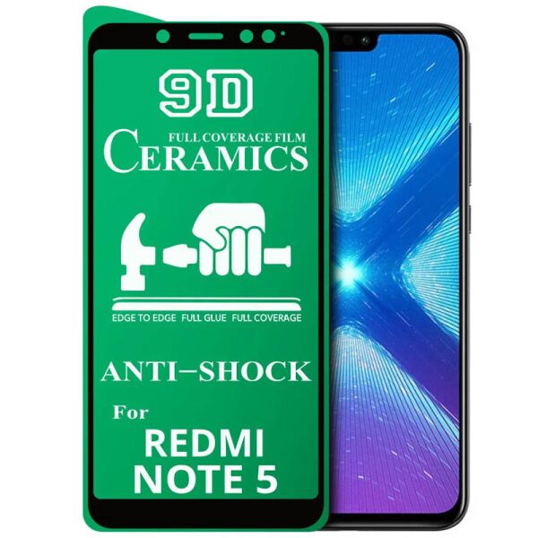 

Защитная пленка Ceramics 9D для Xiaomi Redmi Note 5 Pro (Черный) (100081720)