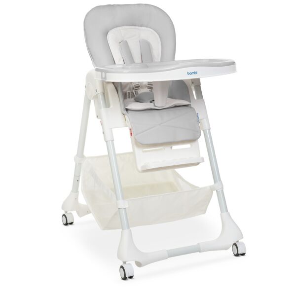 

Стульчик для кормления Bambi Gray (M 3822) серый