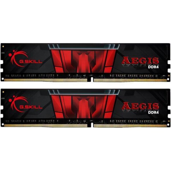 

Оперативная память DDR4 16Gb (2x8G) 2666MHz G.SKILL AEGIS CL19 (F4-2666C19D-16GIS)