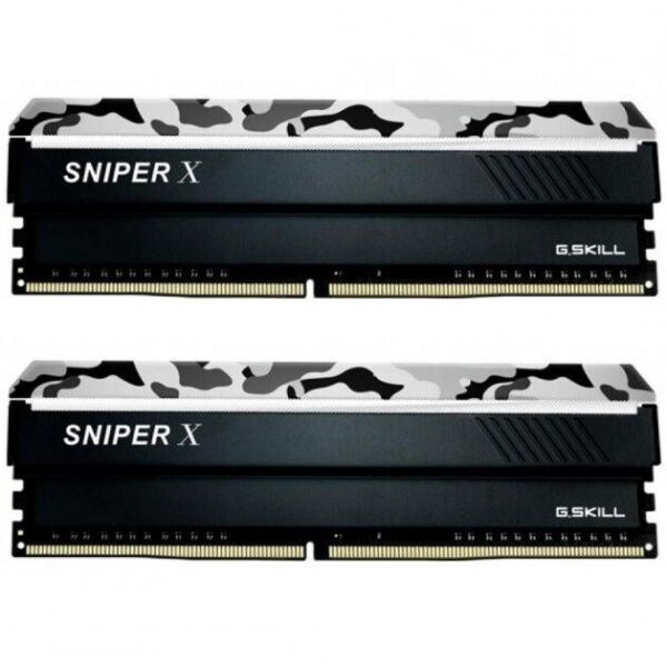 

Оперативная память DDR4 32G KIT(2x16G) 3200MHz G.SKILL SniperX Urban Camo 1.35V CL16 (box)