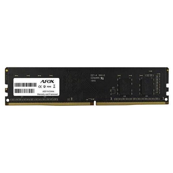 

Оперативная память DDR4 4Gb AFOX 2666 MHz (AFLD44FN1P)