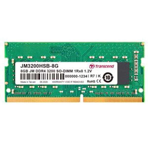 

Оперативная память для ПК Transcend DDR4 3200 8GB