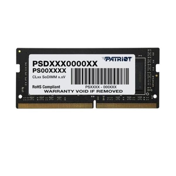 

Оперативная память для ноутбука Patriot DDR4 2400 8GB SO-DIMM