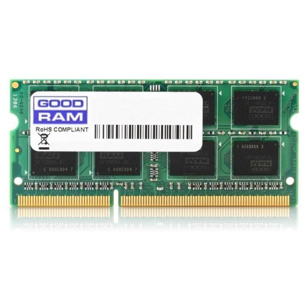 

Оперативная память DDR3L 4Gb Goodram 1600 MHz Sodimm (GR1600S3V64L11S/4G)