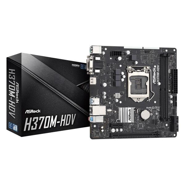 

Материнская плата ASRock H370M-HDV