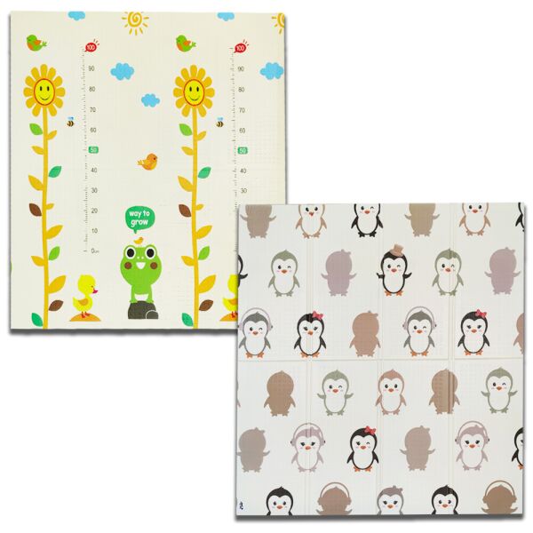 

Детский развивающий двусторонний термо коврик WOW Мягкий пол "Ростомер+Пингвинчики" 1550*1750*10 мм (252)