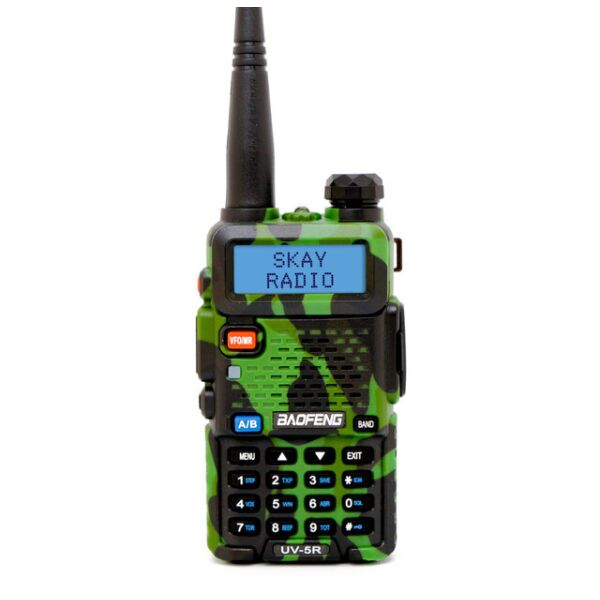 

Рация Baofeng UV-5R GREEN, VHF / UHF + Гарнитура Baofeng с кнопкой PTT