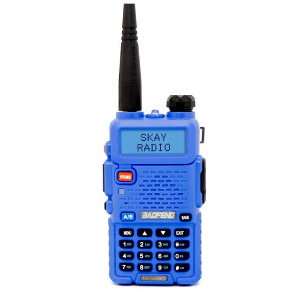 

Рация Baofeng UV - 5R BLUE, VHF / UHF + Гарнитура Baofeng с кнопкой