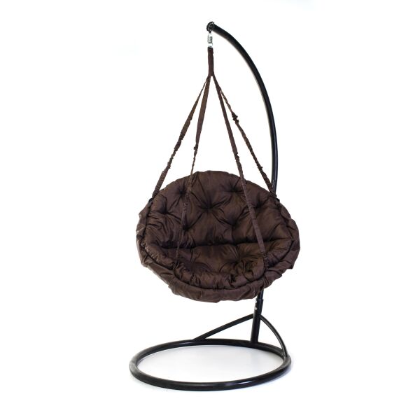 

Кресло-качеля Kospa Lounge-LUX круглая 150 кг. с опорой 180 см Коричневый