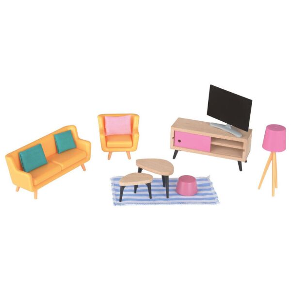 

Набор мебели гостиная PLAYTIVE® для кукольного дома Германия