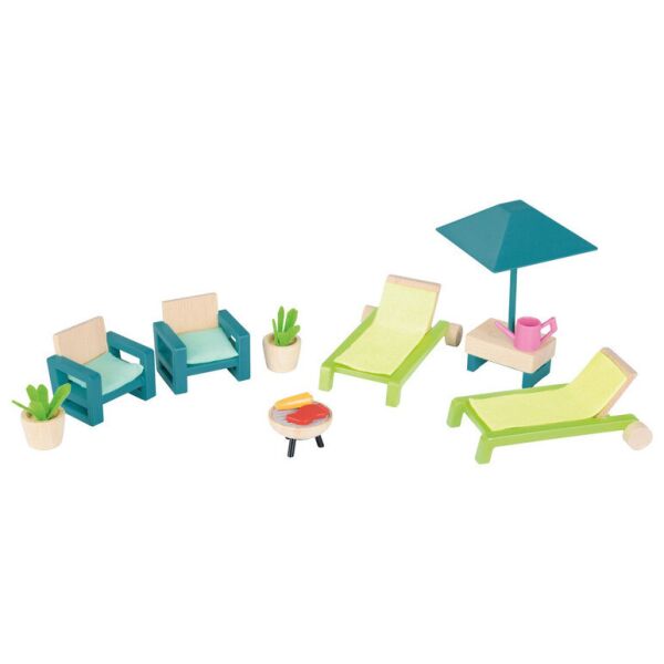 

Набор садовой мебели PLAYTIVE® для кукольного дома Германия