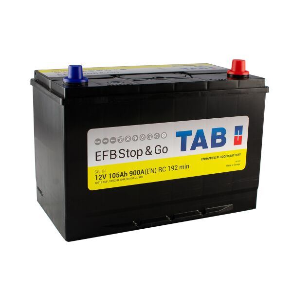 

Акумулятор 105 Ah/12V TAB Polar S EFB JIS Euro (0) (212 005)