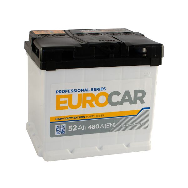 

Акумулятор 52 Аh/12V EUROCAR (1) (000019749)