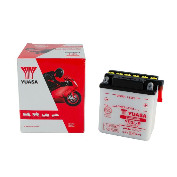 

Акумулятор МОТО Yuasa 12V 3,2Ah YuMicron Battery (YB3L-B))