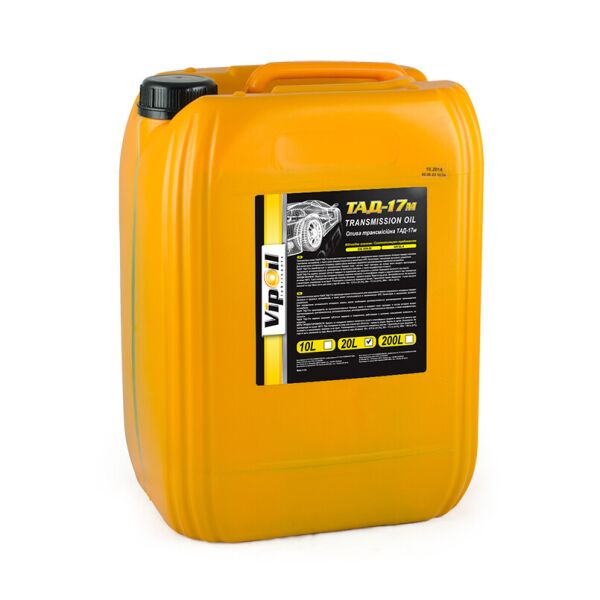 

Трансмісійна олива VipOil ТАД-17м, 20L (0162864)