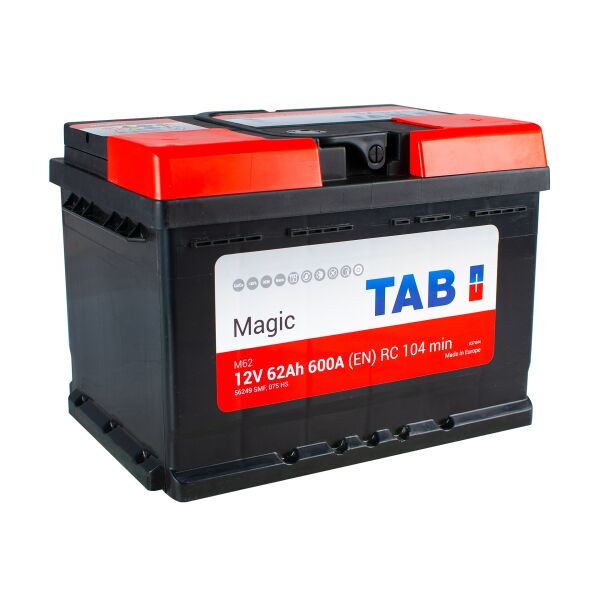 

Акумулятор 62 Ah/12V TAB Magic (0) Euro (189 063)