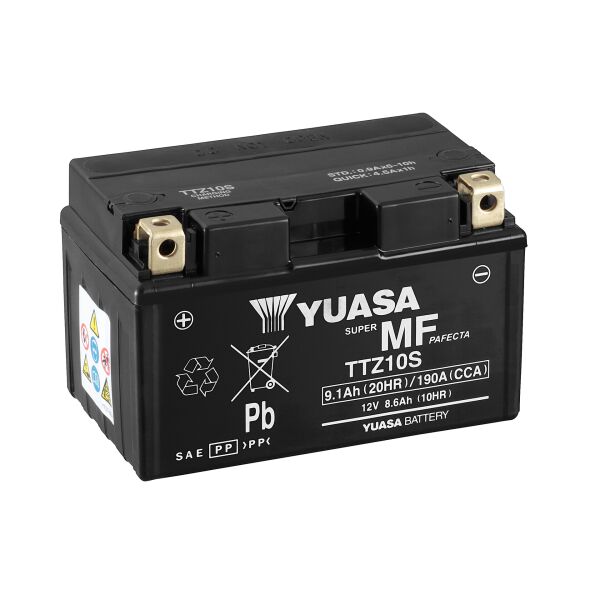 

Акумулятор МОТО Yuasa 12V 9,1Ah MF VRLA Battery AGM (TTZ10S)