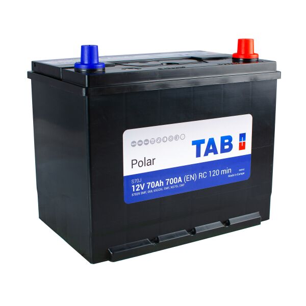 

Акумулятор 70 Ah/12V TAB Polar S (0) Euro Japan (246 870)