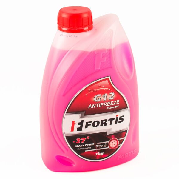 

Антифриз готовий до використання Fortis G12 Red -37° (червоний) 1кг x 10 (0038962)