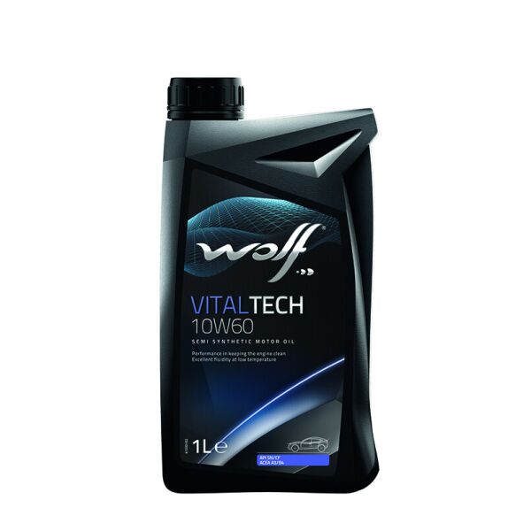 

Моторна олива WOLF VITALTECH 10W60 1L (8314827)