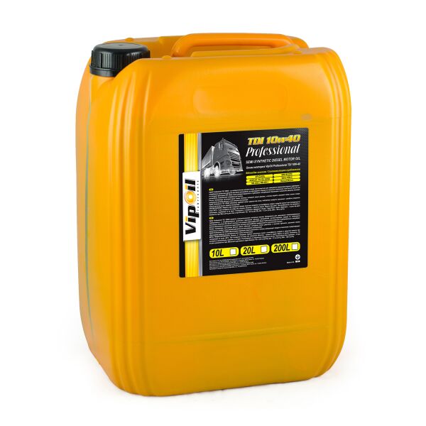 

Моторна олива VipOil Professional TDI 10W-40 CI-4/SL, 20L (0162841)