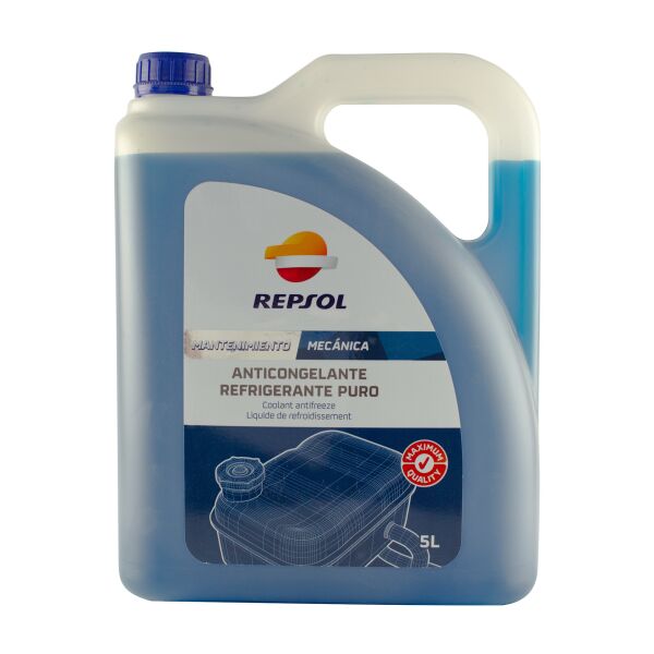 

Охолоджуюча рідина G11 синій концентрат REPSOL ANTICONGELANTE PURO BOTE 5л. (RP700R39)
