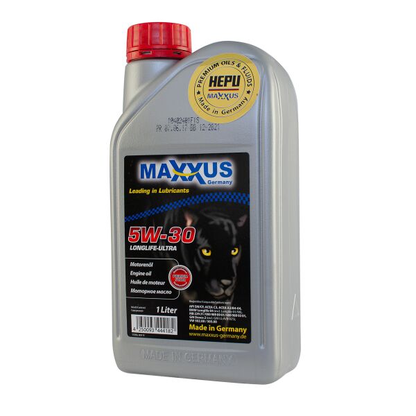 

HEPU Maxxus 5W30 LONGLIFE ULTRA 1L (5W30-ULTRA-001)