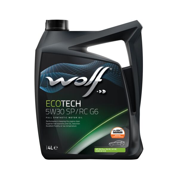 

Моторна олива WOLF ECOTECH 5W30 SP/RC G6 4L (1047292)