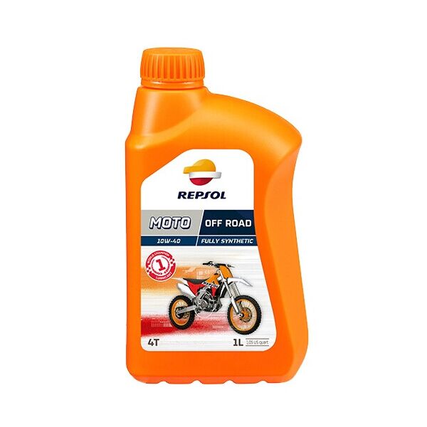 

Моторна олива 4Т Repsol MOTO OFF ROAD 4T 10W-40, 1л. (RP162N51)