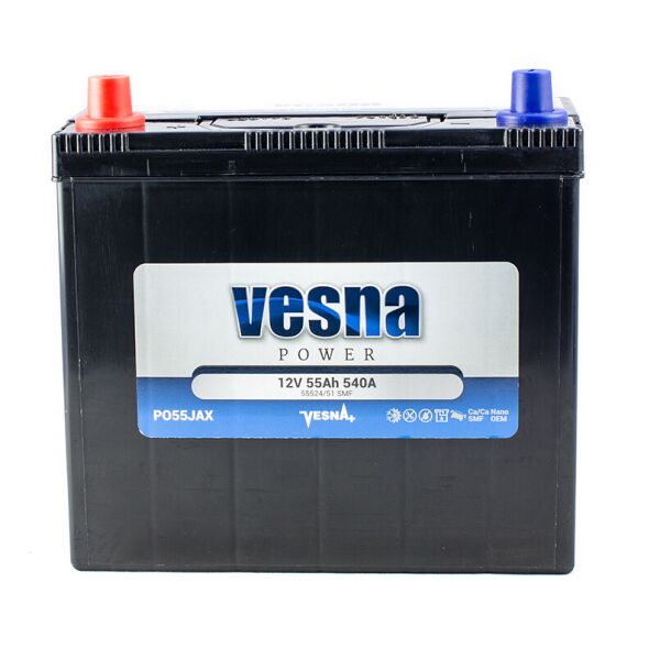 

Акумулятор Vesna Japan (1)55 Ah/12V (415 755)