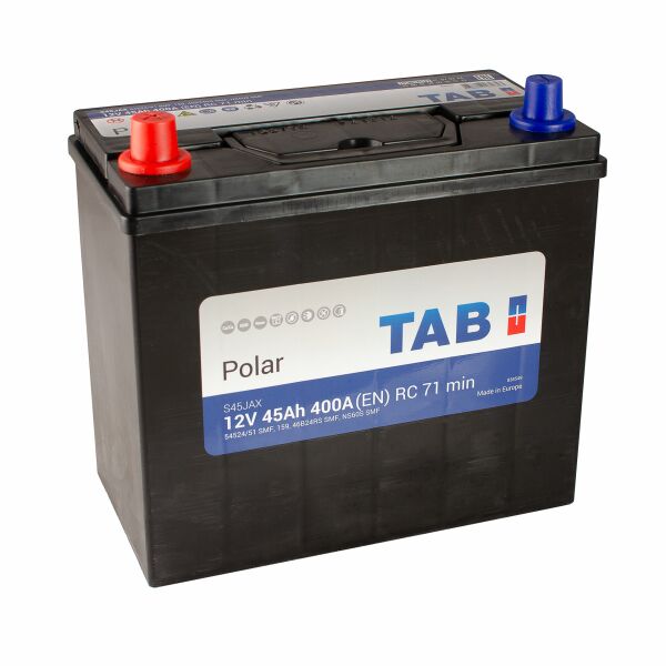 

Акумулятор 45 Ah/12V TAB Polar S (1) Japan (246 945)