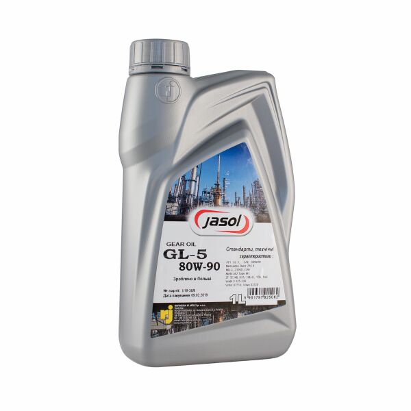 

Трансмісійна олива JASOL GEAR OIL GL-5 LS 80W-90 1L (0325059)
