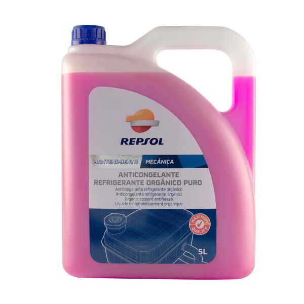 

Охолоджуюча рідина REPSOL ANTICONGELANTE REFRIGE. ORG. PURO 5л. (RP703R39)