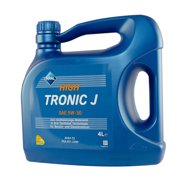 

Моторна олива Aral HighTronic J SAE 5W-30 4 л (1555F7)