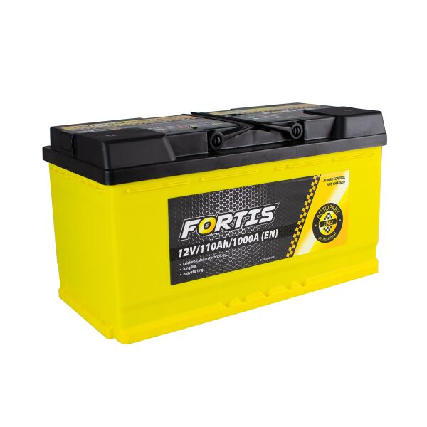 

Автомобільний акумулятор 110 Ah/12V FORTIS (0) Euro (FRT110-00)