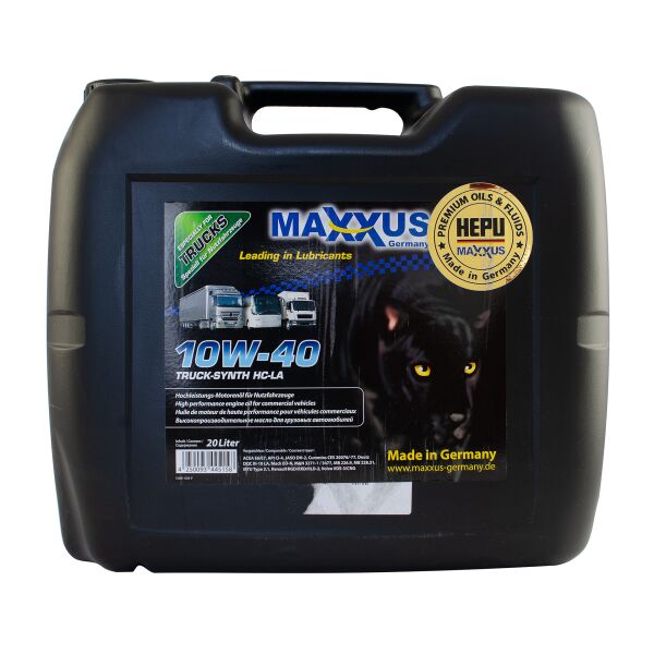 

Моторна олива HEPU Maxxus 10W40 TRUCK SYNTH HC LA 20L (10W40-TRUCK-SYNTH-020)