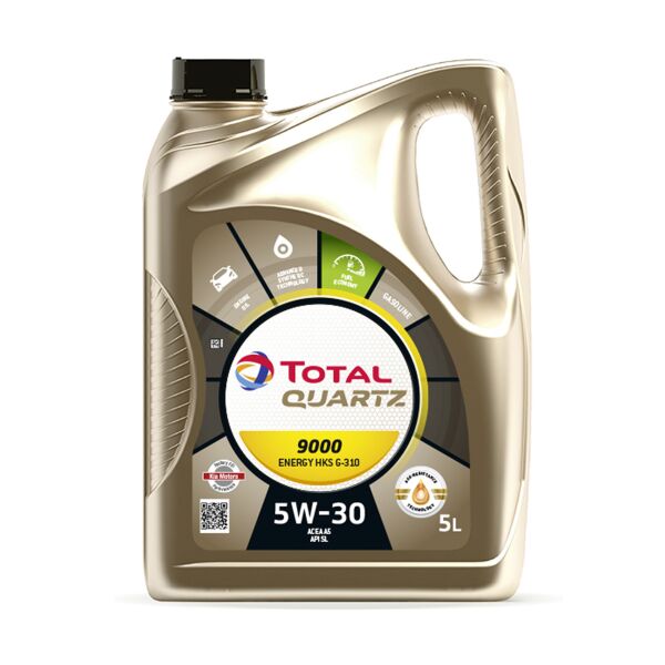 

Моторна олива TOTAL QUARTZ 9000 ENERGY HKS, 5L (x3) (213800)