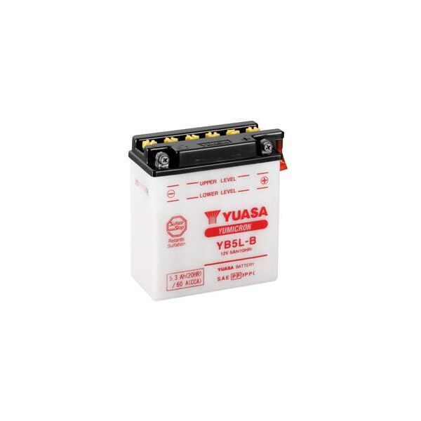 

Акумулятор МОТО Yuasa 12V 5,3Ah YuMicron Battery (YB5L-B)