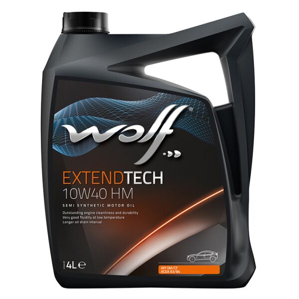 

Моторна олива WOLF EXTENDTECH 10W40 HM 4L (8302213)
