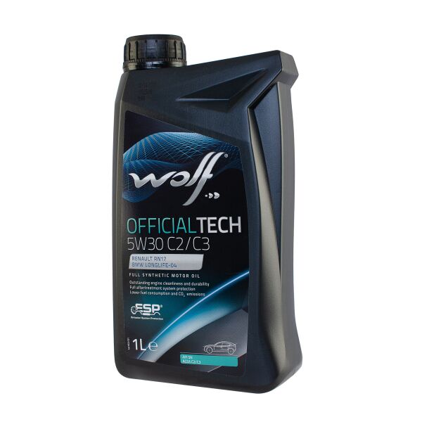 

Моторна олива WOLF OFFICIALTECH 5W30 C2/C3 1L (8332371)