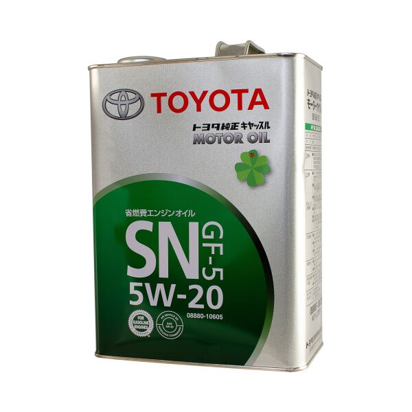 

Моторна олива TOYOTA SN/GF-5 5W-20 (Japan) 4L (08880-10605)