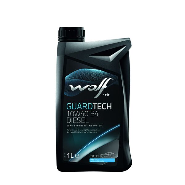 

Моторна олива WOLF GUARDTECH 10W40 B4 DIESEL 1L (8303517)