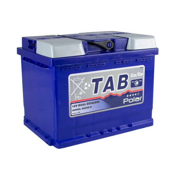 

Акумулятор 60 Ah/12V TAB Polar Blue (0) Euro (121 060)