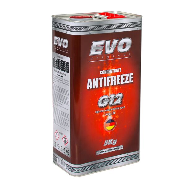 

Антифриз червоний EVO 5kg ANTIFREEZE G12 Concentrate (Red) (G12RED05KGx3)