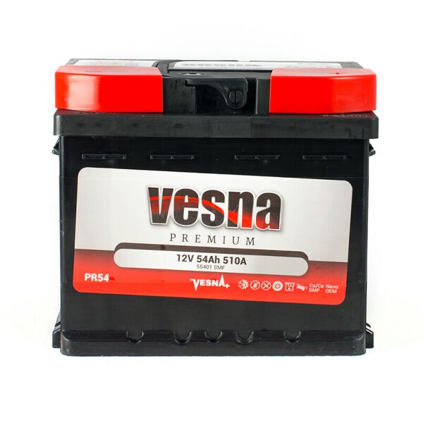 

Акумулятор Vesna Premium Euro(0) 54 Ah/12V (415 254)