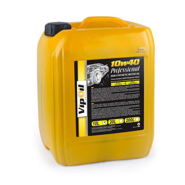 

Моторна олива VipOil Professional 10W-40 SL/CF, 10L(0162829)