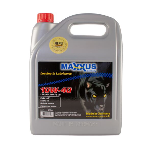 

Моторна олива HEPU Maxxus 10W40 LEICHTLAUF PLUS 5L (10W40-PLUS-005)