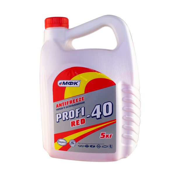 

Антифриз PROFI-40 Red (-30 С ), 5кг (0012561)