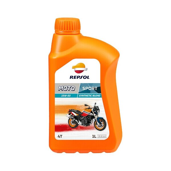 

Моторна олива Repsol Moto Sport 4T 15W-50 1л. (RP180M51)