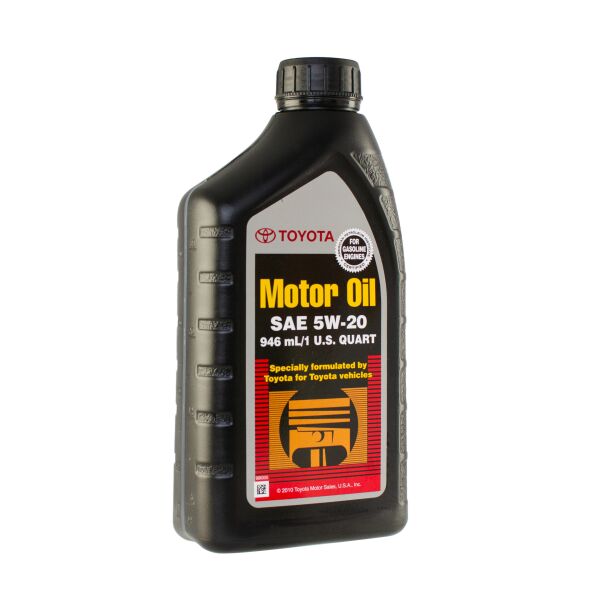 

Моторна олива TOYOTA 5W-20 USA 0.946 л (арт. 00279-1QT20)